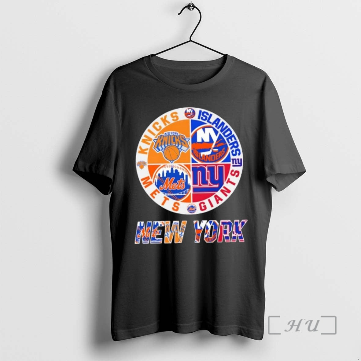 Officials New York City Sports Knicks Islanders Giants Mets Logos Combine T-Shirts, Hoodie, Sweatshirt - T-Shirt, Sweatshirt, Hoodie