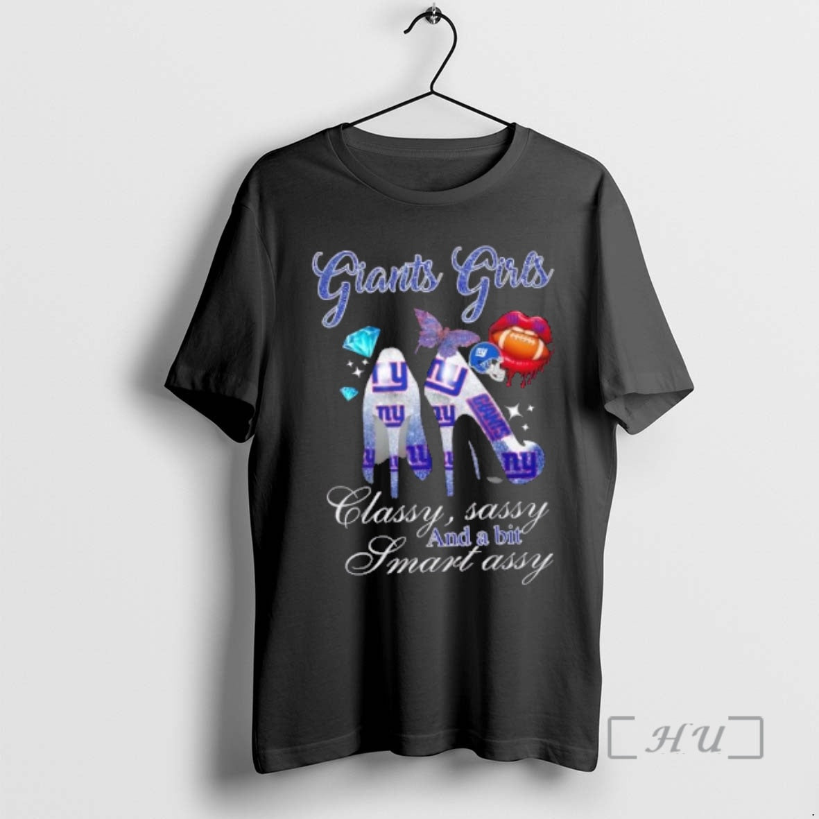 Officials New York Giants High Heels Classy Sassy Bit Smart Assy T-Shirts, Hoodie, Sweatshirt - T-Shirt, Sweatshirt, Hoodie