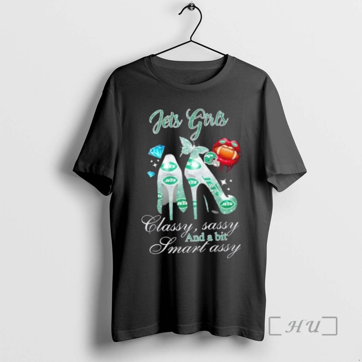 Officials New York Jets High Heels Classy Sassy Bit Smart Assy T-Shirts, Hoodie, Sweatshirt - T-Shirt, Sweatshirt, Hoodie