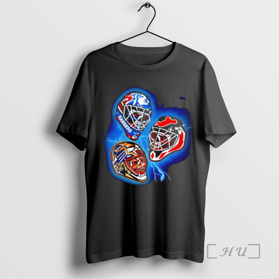 Officials New York Rangers New Devils Boston Bruins Nhl 94 Goalie Mask Art T-Shirts, Hoodie, Sweatshirt - T-Shirt, Sweatshirt, Hoodie