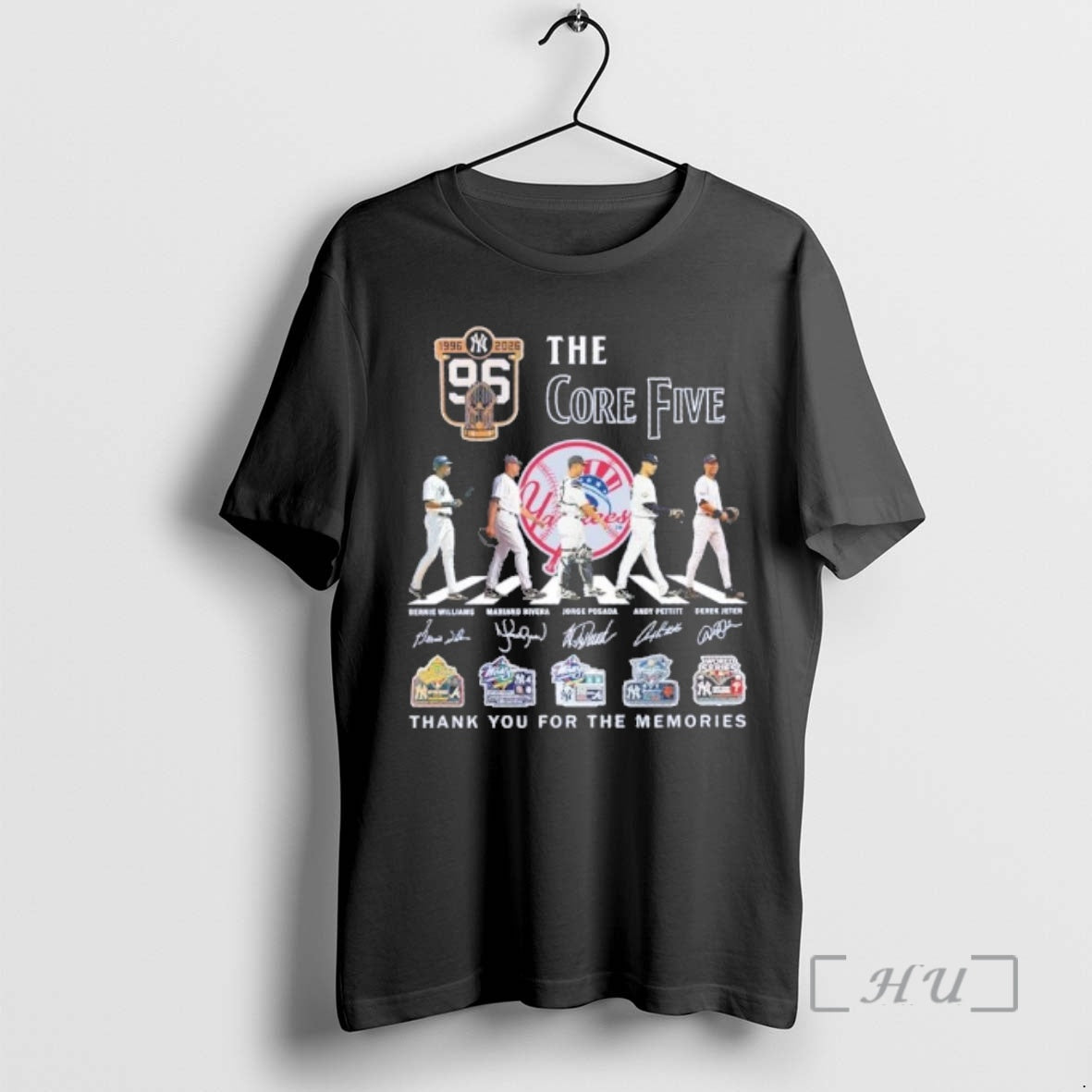 Officials New York Yankees Core Five 1996 2026 Thank You Memories T-Shirts, Hoodie, Sweatshirt - T-Shirt, Sweatshirt, Hoodie