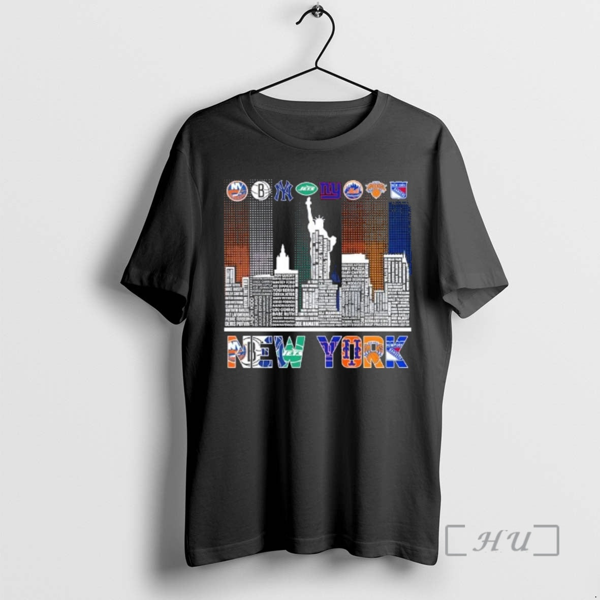 Officials New York Sports Islanders Brooklyn Nets Yankees Jets Giants Mets Knicks Rangers All Names T-Shirts, Hoodie, Sweatshirt - T-Shirt, Sweatshirt, Hoodie