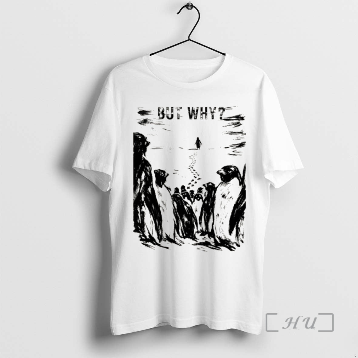 Nihilist Penguin Retro Snow Art But Why T-Shirts, Hoodie, Sweatshirt - T-Shirt, Sweatshirt, Hoodie
