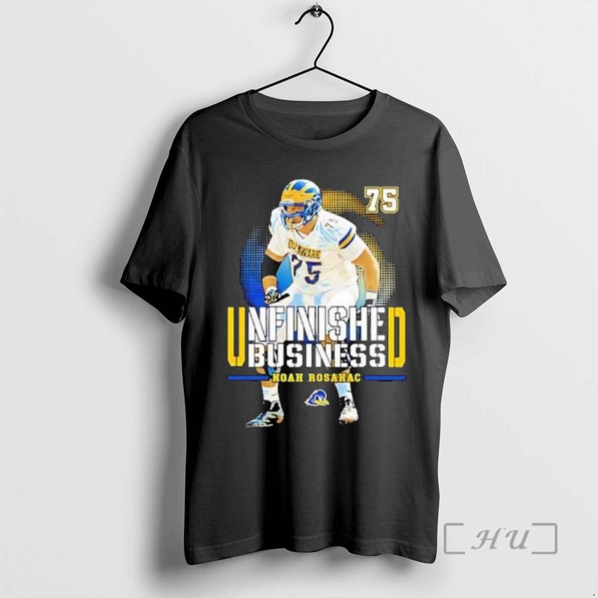 Officials Noah Rosahac Delaware Football Ncaa Unfinished Business T-Shirts, Hoodie, Sweatshirt - T-Shirt, Sweatshirt, Hoodie