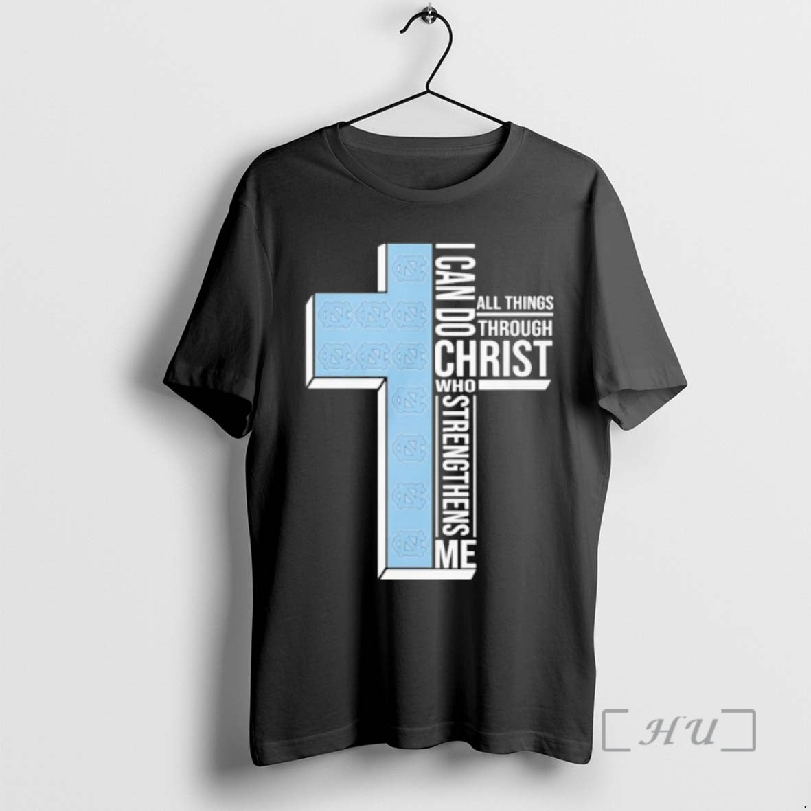 Officials North Carolina Basketball Logo I Can Do All Things Through Christ Who Strengthens Me T-Shirts, Hoodie, Sweatshirt - T-Shirt, Sweatshirt, Hoodie