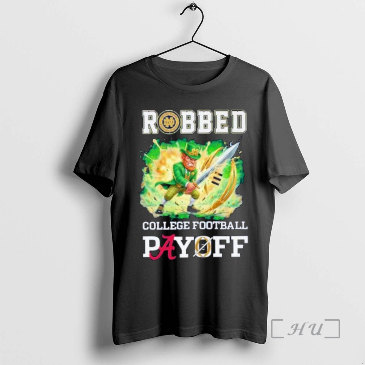 Officials Notre Dame Fighting Irish 2025 College Football Playoff Robbed Ornaments T-Shirts, Hoodie, Sweatshirt - T-Shirt, Sweatshirt, Hoodie