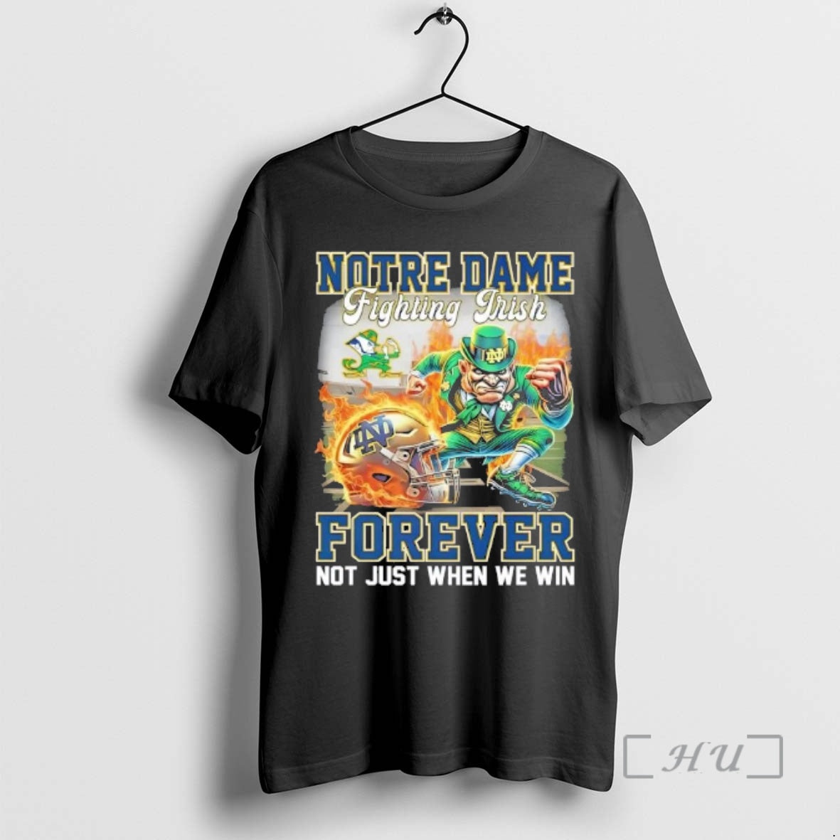 Officials Notre Dame Fighting Irish Football Mascot Forever Not Just When We Win T-Shirts, Hoodie, Sweatshirt - T-Shirt, Sweatshirt, Hoodie