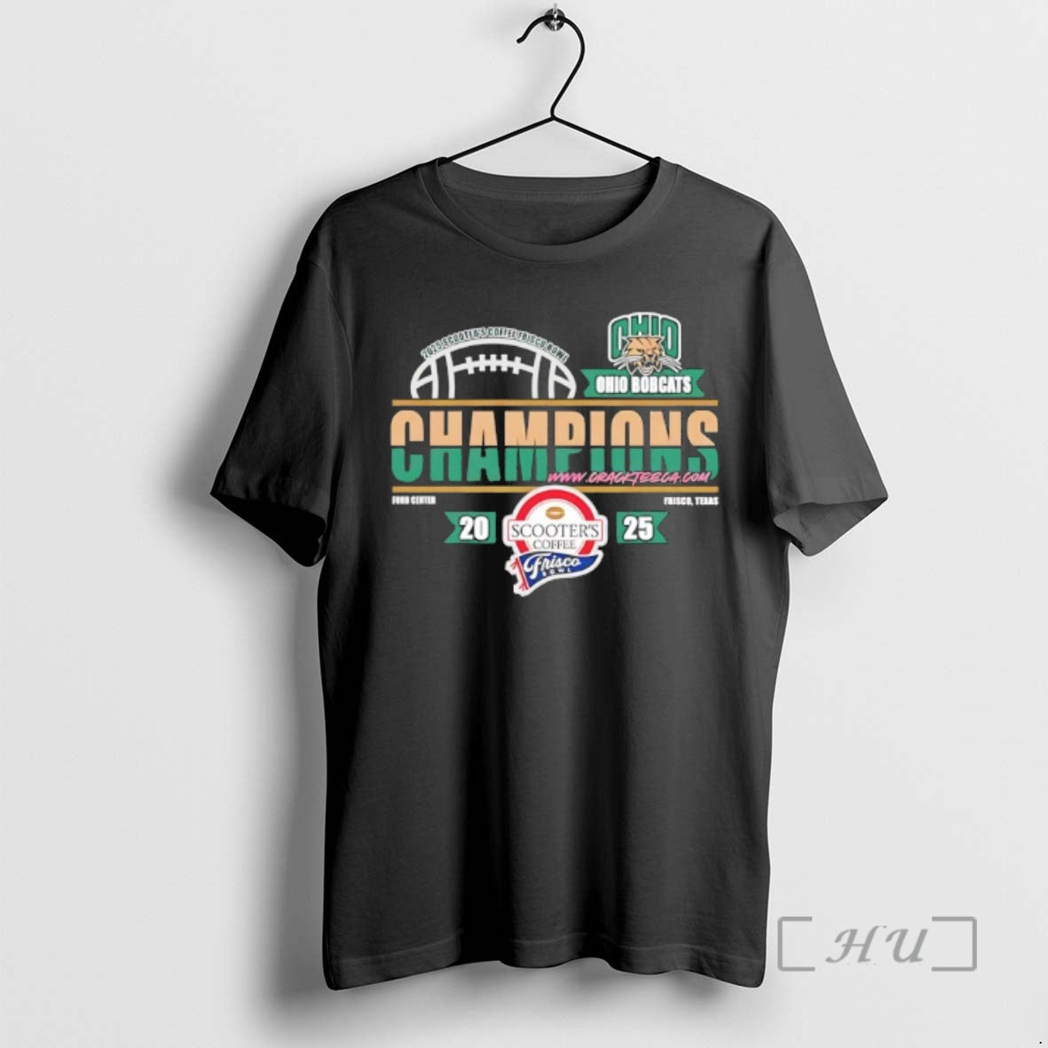 Officials Ohio Bobcats 2025 Scooters Coffee Frisco Bowl Champions Classic T-Shirts, Hoodie, Sweatshirt - T-Shirt, Sweatshirt, Hoodie