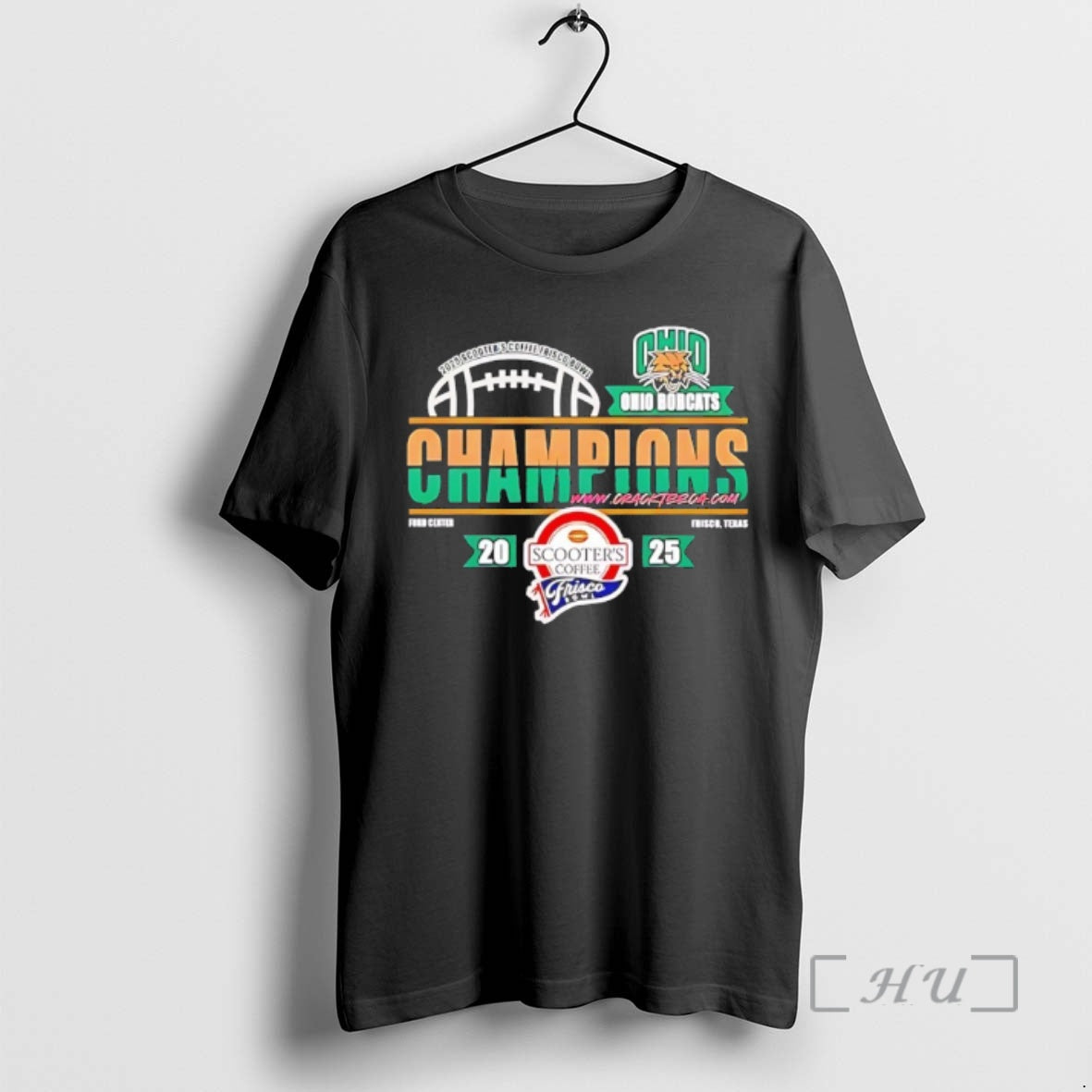 Officials Ohio Bobcats 2025 Scooters Coffee Frisco Bowl Champions Logo T-Shirts, Hoodie, Sweatshirt - T-Shirt, Sweatshirt, Hoodie