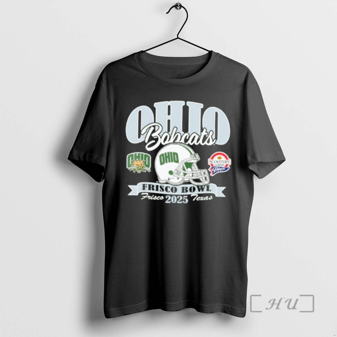 Officials Ohio Bobcats 2025 Scooters Coffee Frisco Bowl Helmet T-Shirts, Hoodie, Sweatshirt - T-Shirt, Sweatshirt, Hoodie