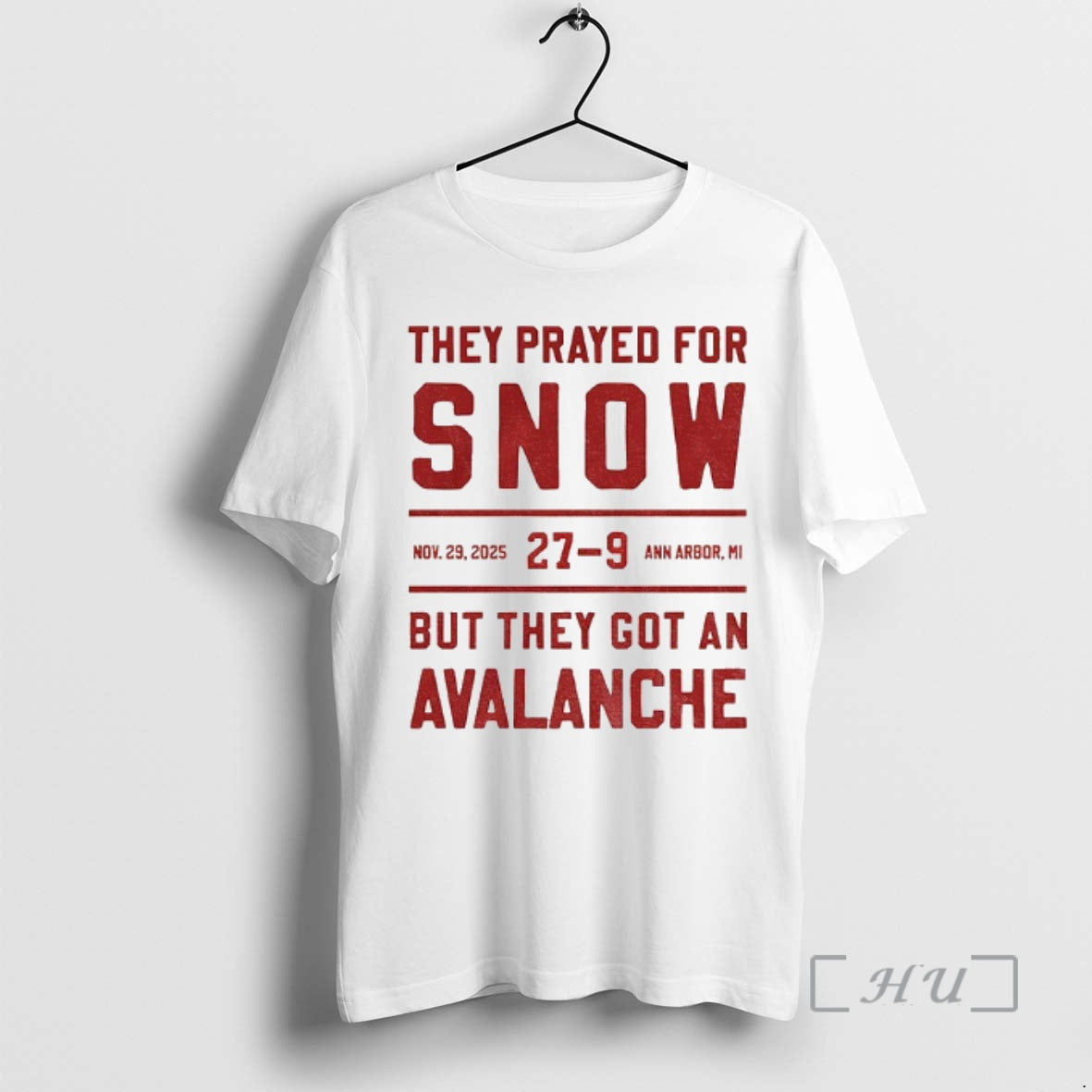 Officials Ohio State They Prayed Snow 27 9 But They Got Avalanche T-Shirts, Hoodie, Sweatshirt - T-Shirt, Sweatshirt, Hoodie