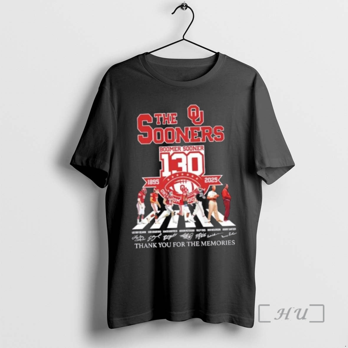 Officials Oklahoma Sooners 130 Years 1895 2025 Barry Switzer Legends Abbey Road Thank You T-Shirts, Hoodie, Sweatshirt - T-Shirt, Sweatshirt, Hoodie