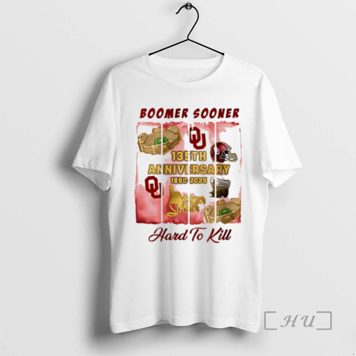 Officials Oklahoma Sooners 135th Anniversary 1890 2025 Boomer Sooner Hard Kill T-Shirts, Hoodie, Sweatshirt - T-Shirt, Sweatshirt, Hoodie