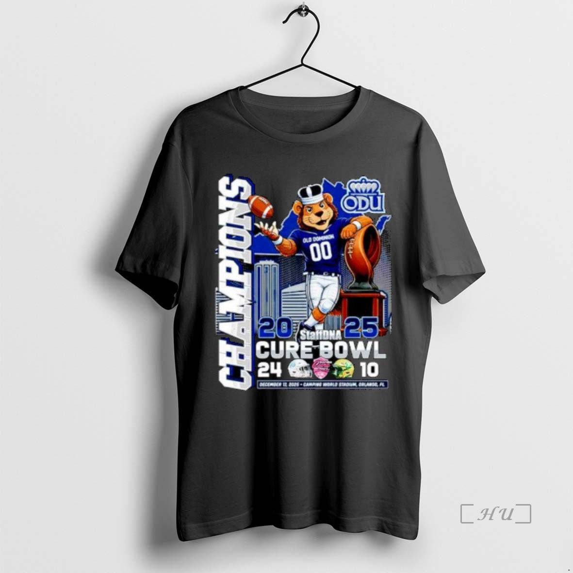 Officials Old Dominion Monarchs 2025 Cure Bowl Champions Ornaments T-Shirts, Hoodie, Sweatshirt - T-Shirt, Sweatshirt, Hoodie