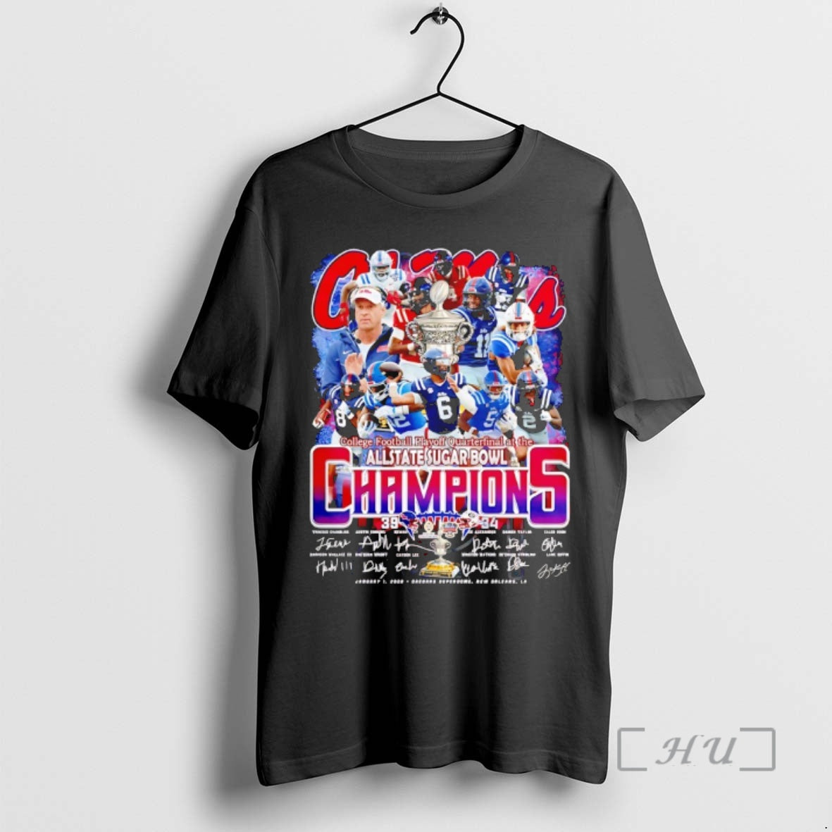 Officials Ole Miss Rebells College Football Playoff Quarterfinal Allstate Sugar Bowl T-Shirts, Hoodie, Sweatshirt - T-Shirt, Sweatshirt, Hoodie