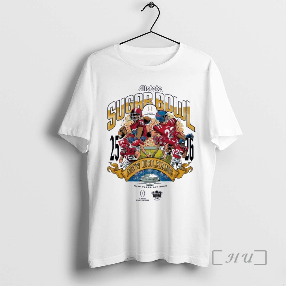 Officials Ole Miss Vs Georgia 2026 Allstate Sugar Bowl T-Shirts, Hoodie, Sweatshirt - T-Shirt, Sweatshirt, Hoodie