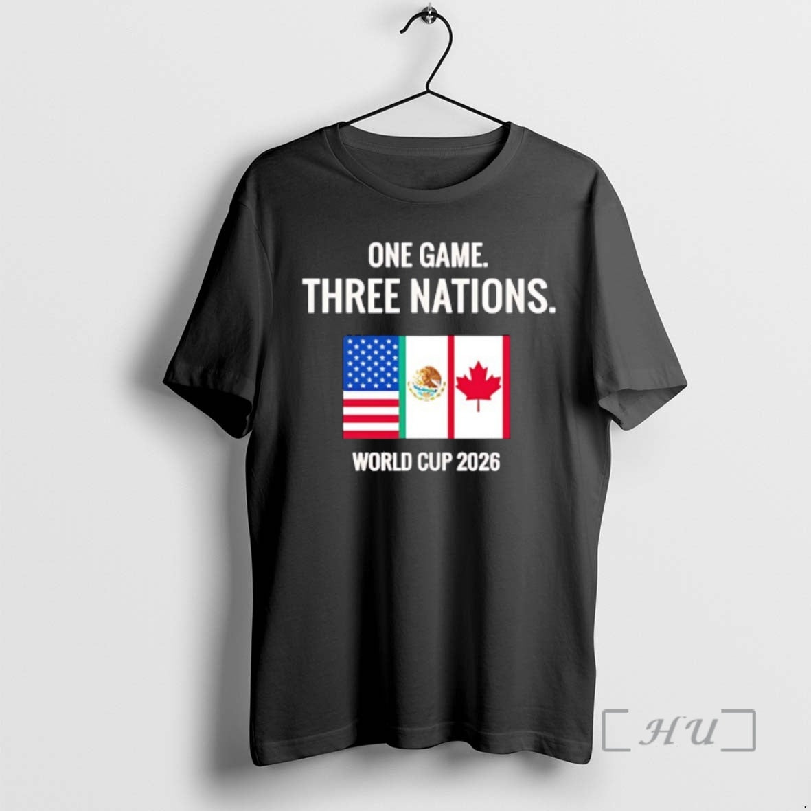 Officials One Game Three Nations World Cup 2026 Usa Canada Mexico Flag T-Shirts, Hoodie, Sweatshirt - T-Shirt, Sweatshirt, Hoodie