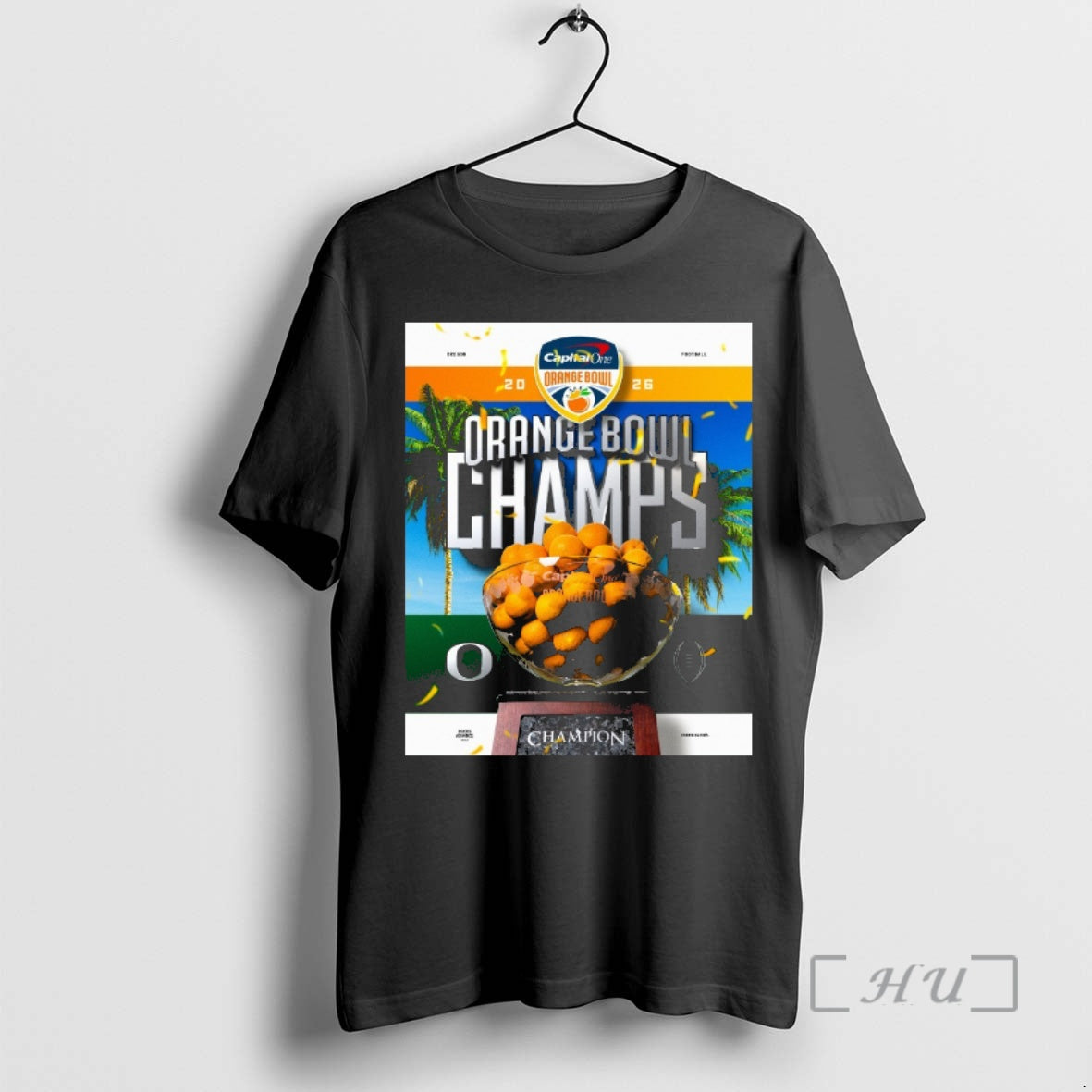 Officials Oregon Defeated Texas Tech 2026 Capital One Orange Bowl Champions T-Shirts, Hoodie, Sweatshirt - T-Shirt, Sweatshirt, Hoodie