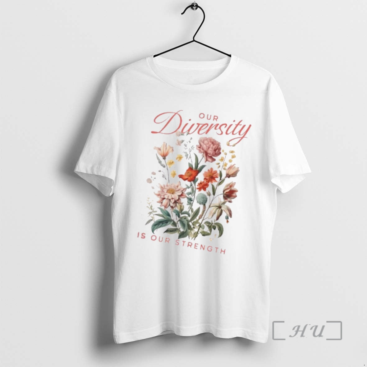 Officials Our Diversity Is Our Strength Floral T-Shirts, Hoodie, Sweatshirt - T-Shirt, Sweatshirt, Hoodie