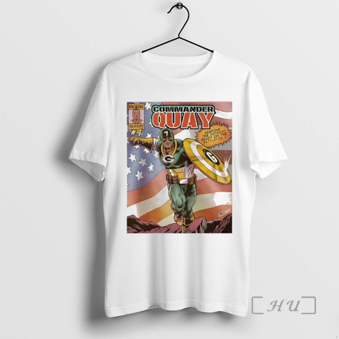 Officials Packers Commander Quay Walker T-Shirts, Hoodie, Sweatshirt - T-Shirt, Sweatshirt, Hoodie