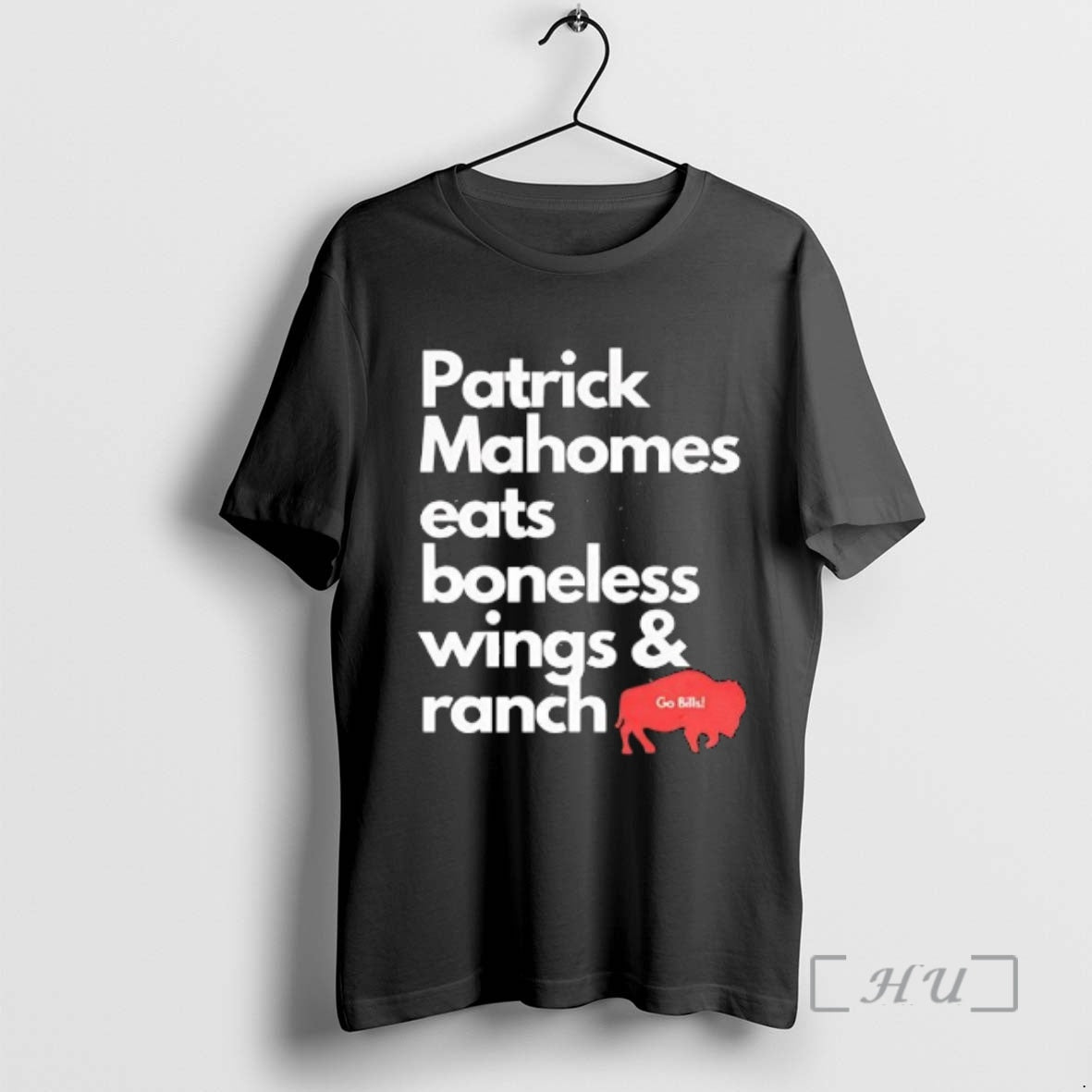 Officials Patrick Mahomes Eats Boneless Wings Ranch Go Bills T-Shirts, Hoodie, Sweatshirt - T-Shirt, Sweatshirt, Hoodie