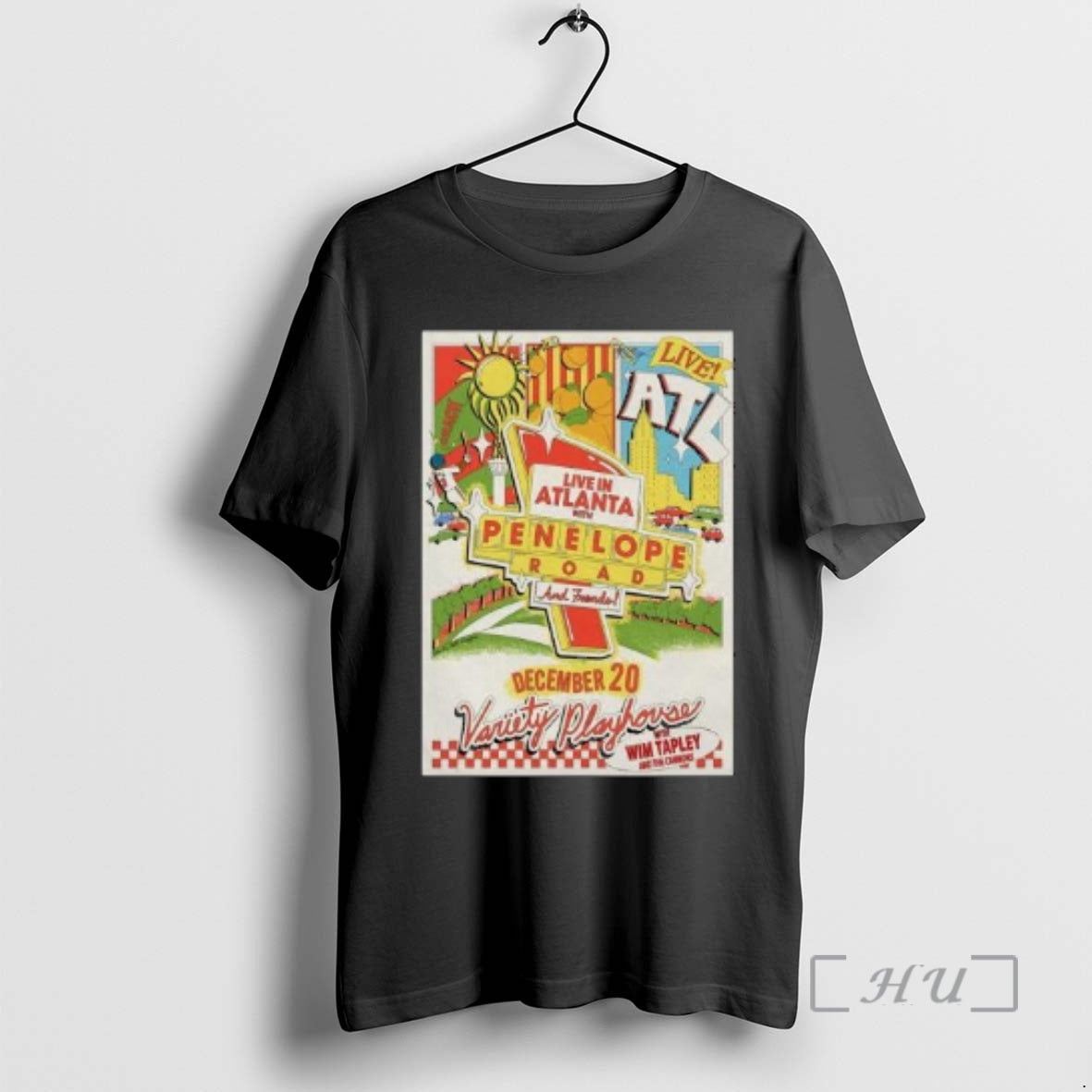 Officials Penelope Road Friends December 20 2025 Atlanta Ga Circle Black T-Shirts, Hoodie, Sweatshirt - T-Shirt, Sweatshirt, Hoodie