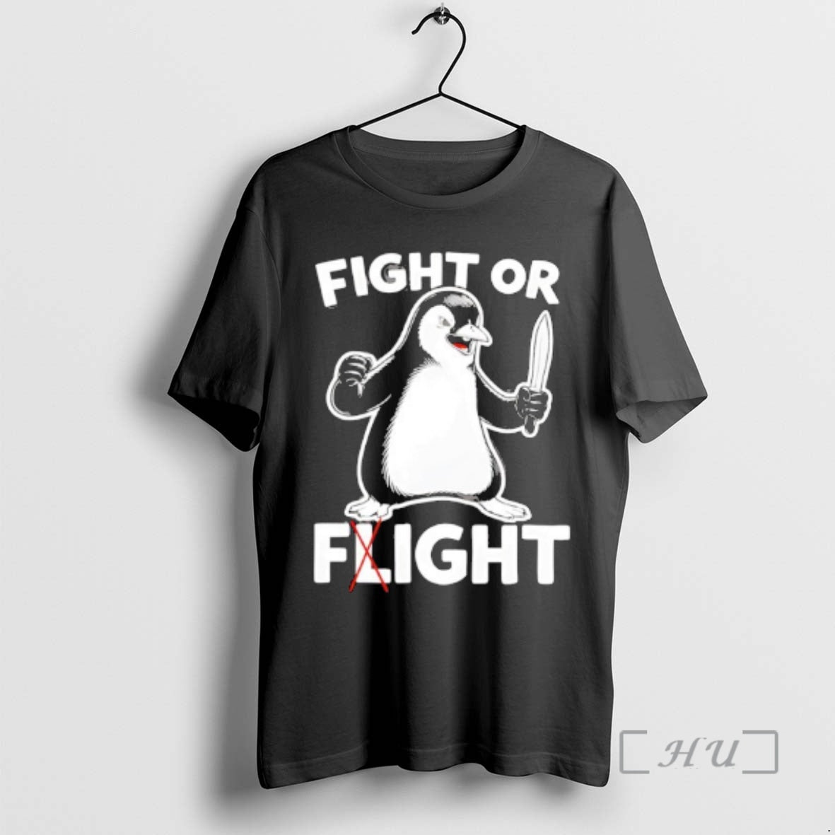 Officials Penguin Fight Flight Meme T-Shirts, Hoodie, Sweatshirt - T-Shirt, Sweatshirt, Hoodie