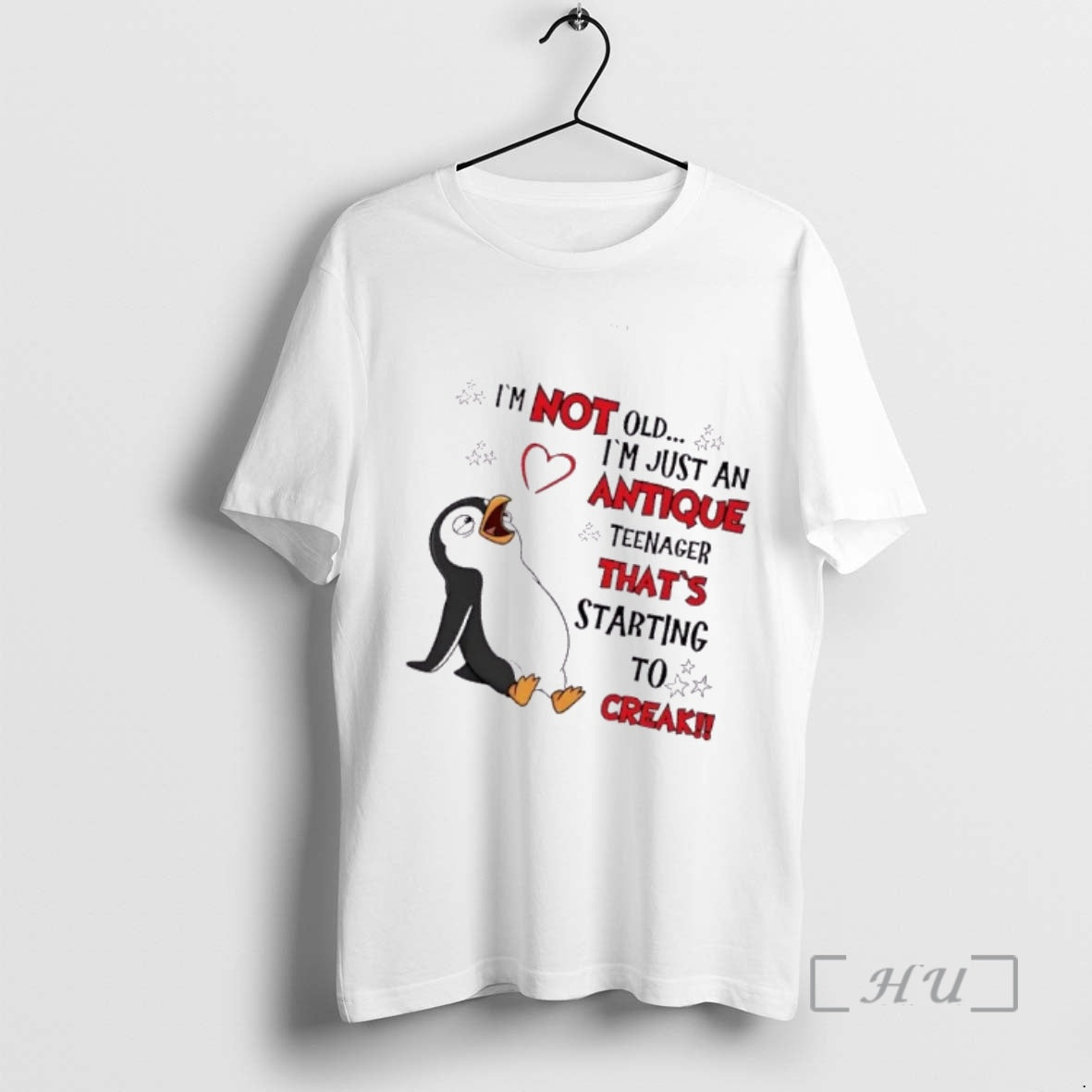 Officials Penguin Im Not Old Im Just Antique Teenager Thats Starting Creak T-Shirts, Hoodie, Sweatshirt - T-Shirt, Sweatshirt, Hoodie