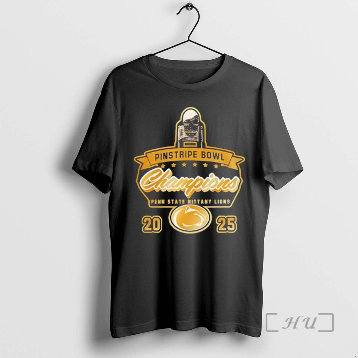 Officials Penn State Nittany Lions 2025 Pinstripe Bowl Champions Gold Trophy T-Shirts, Hoodie, Sweatshirt - T-Shirt, Sweatshirt, Hoodie