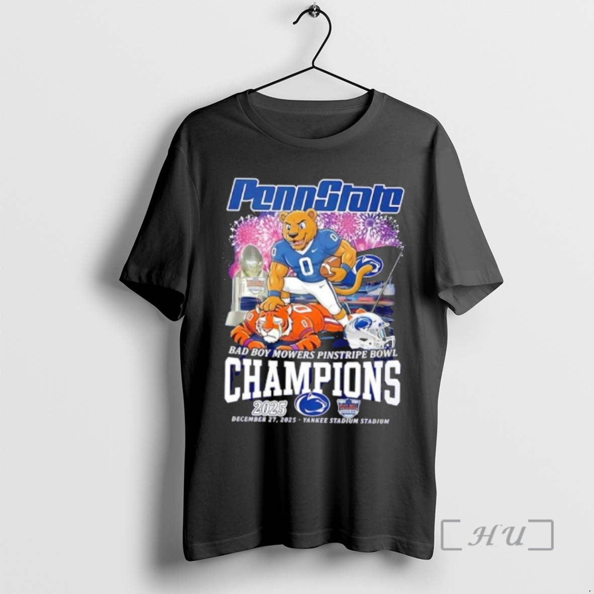 Officials Penn State Nittany Lions Bad Boy Mowers Pinstripe Bowl Champs 2025 T-Shirts, Hoodie, Sweatshirt - T-Shirt, Sweatshirt, Hoodie