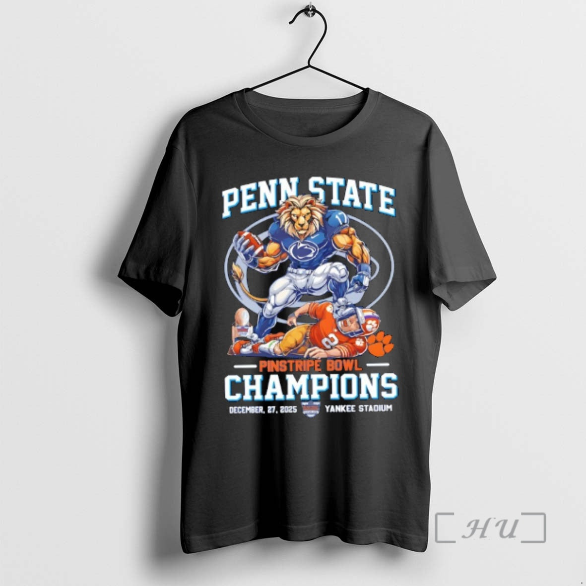 Officials Penn State Nittany Lions Beat Clemson Tigers Pinstripe Bowl Champions 2025 T-Shirts, Hoodie, Sweatshirt - T-Shirt, Sweatshirt, Hoodie