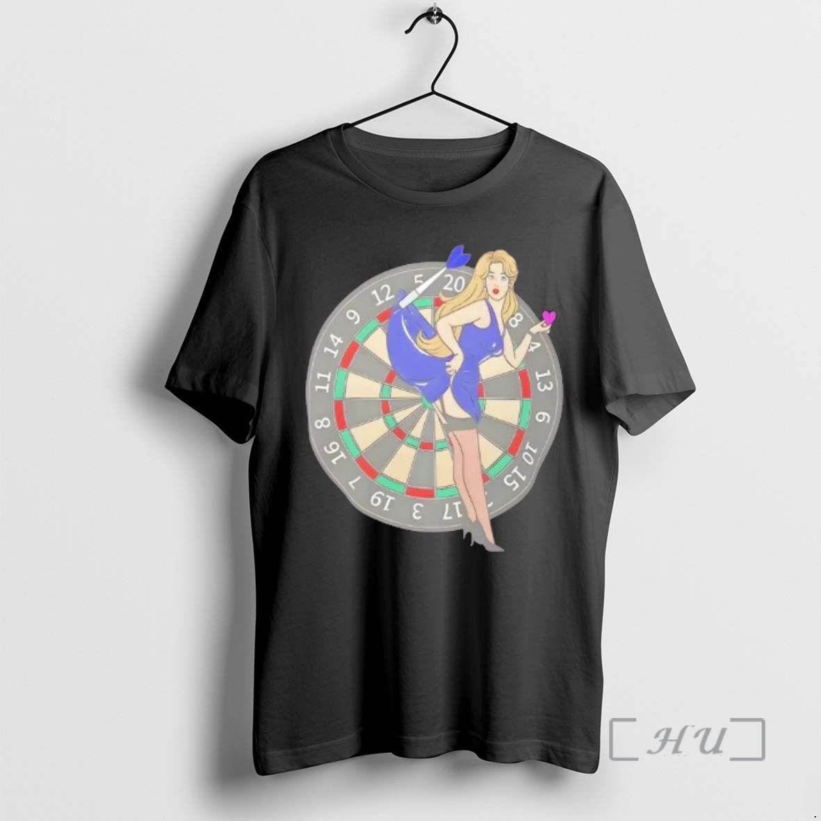 Officials Pin Up Dartboard Cartoon T-Shirts, Hoodie, Sweatshirt - T-Shirt, Sweatshirt, Hoodie