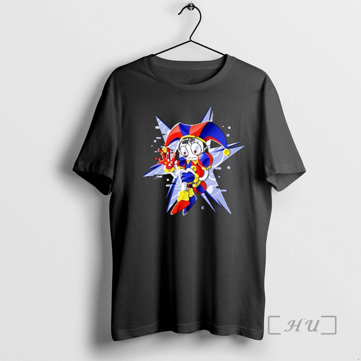 Officials Pixel Jester Retro Glitch Art T-Shirts, Hoodie, Sweatshirt - T-Shirt, Sweatshirt, Hoodie