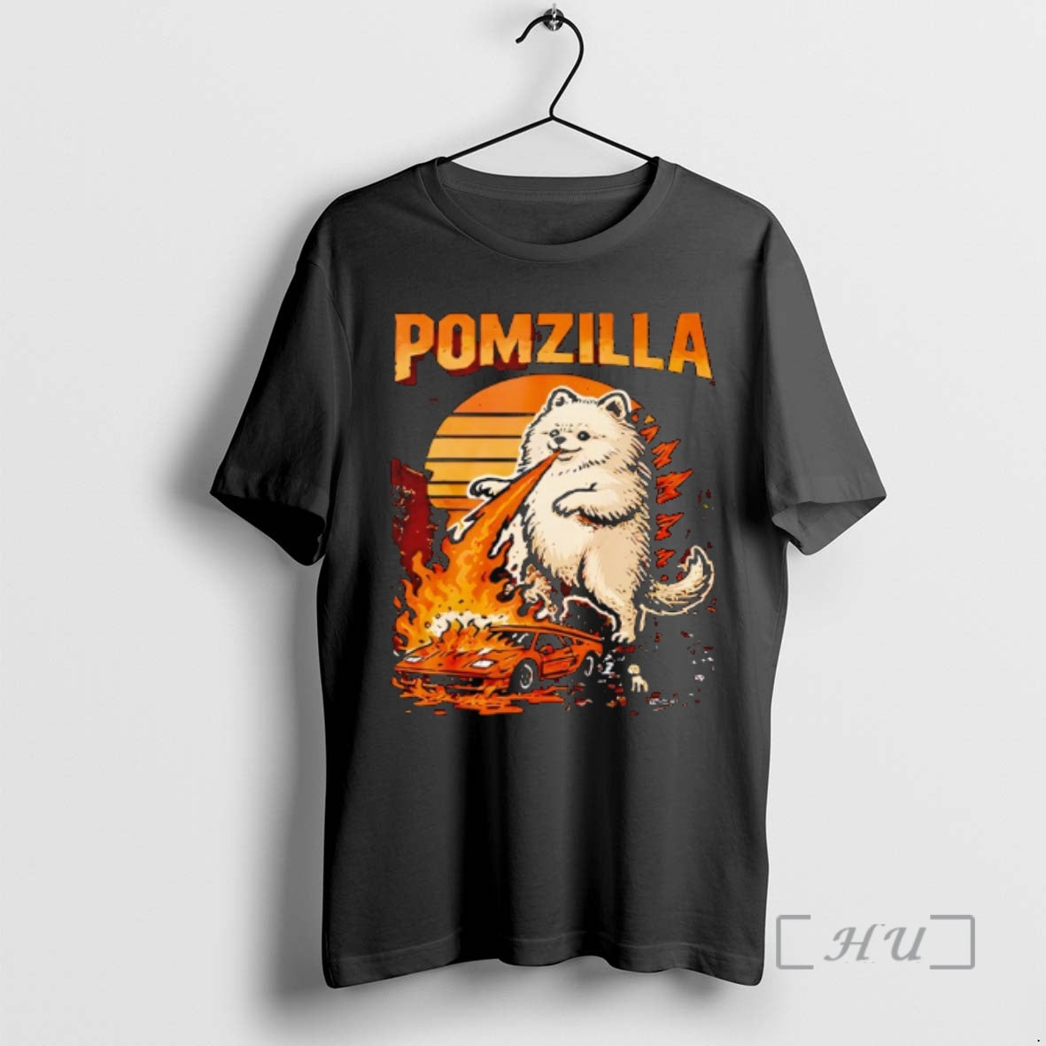 Officials Pomzilla Pomeranian Dog Monster Pom Dog Lover Vintage T-Shirts, Hoodie, Sweatshirt - T-Shirt, Sweatshirt, Hoodie