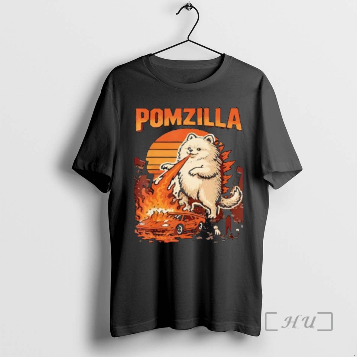 Officials Pomzilla Pomeranian Godzill Dog Monster Pom Dog Lover T-Shirts, Hoodie, Sweatshirt - T-Shirt, Sweatshirt, Hoodie