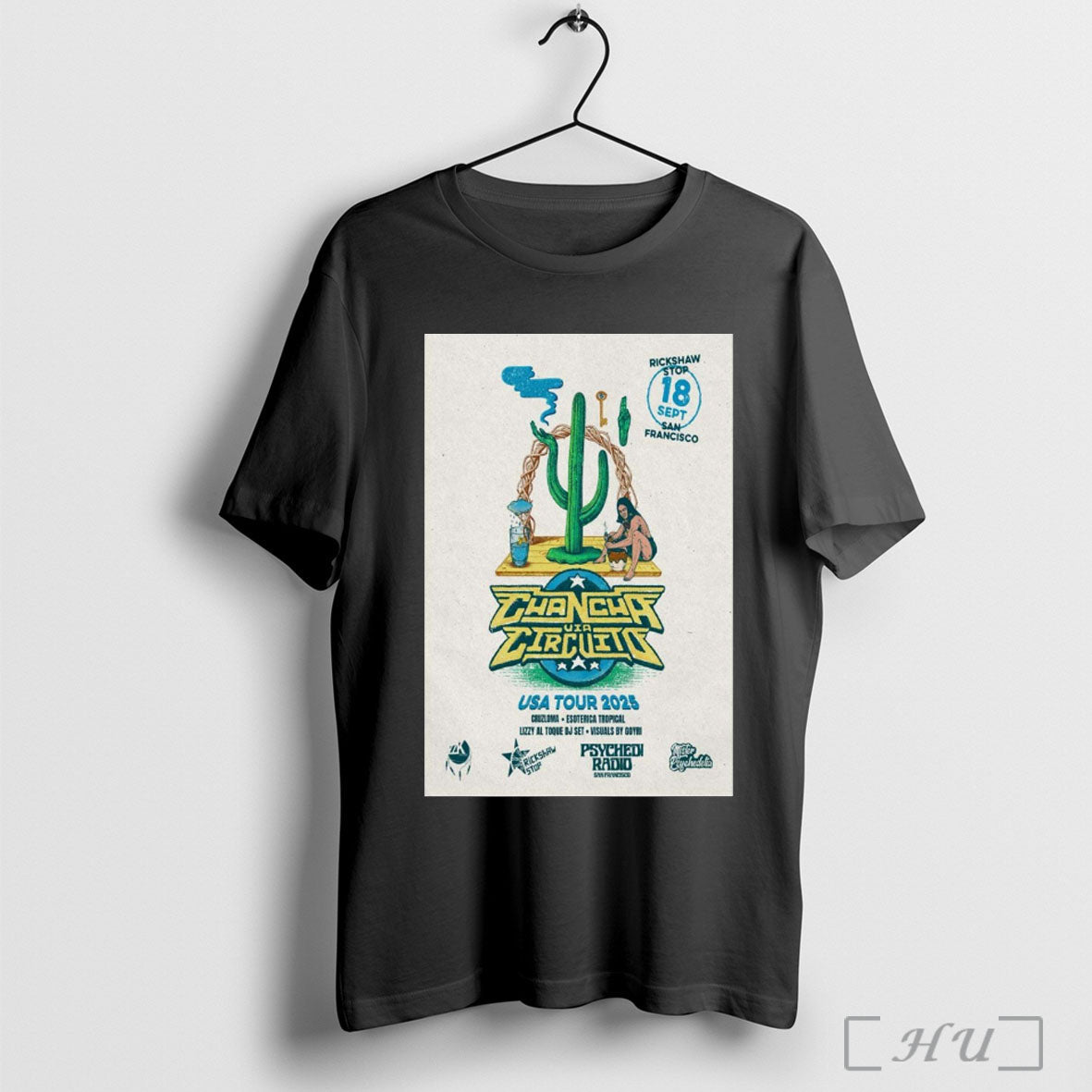 Officials Poster Chancha Via Circuito Usa Tour September 18 2025 San Francisco Ca T-Shirts, Hoodie, Sweatshirt - T-Shirt, Sweatshirt, Hoodie