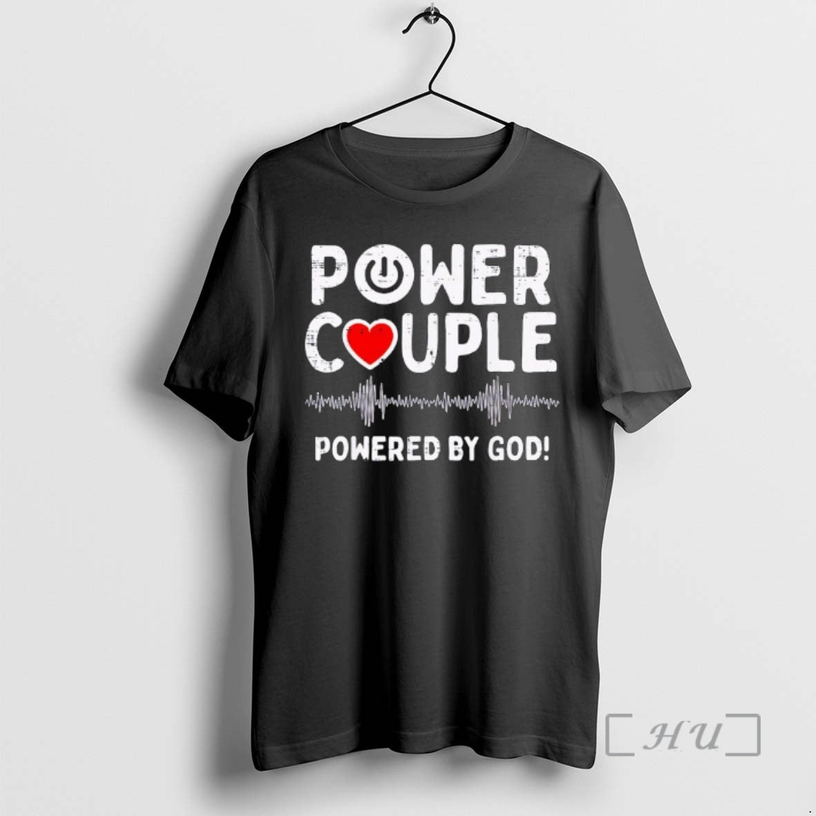 Officials Powered God Christian Couple T-Shirts, Hoodie, Sweatshirt - T-Shirt, Sweatshirt, Hoodie