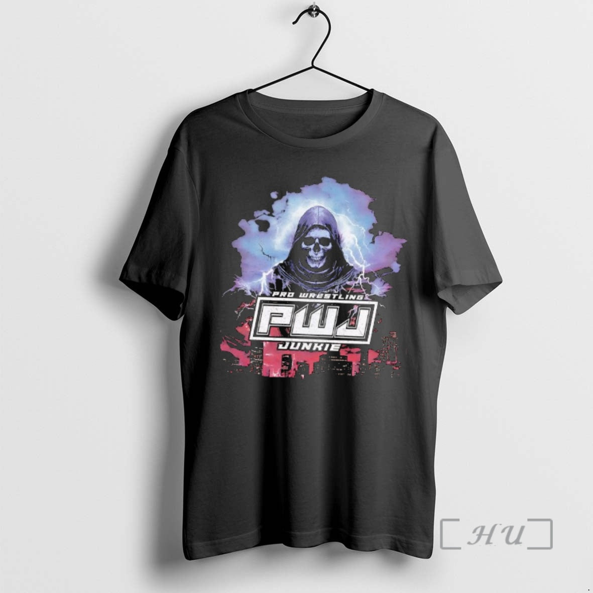 Officials Pro Wrestling Pwj Junkie Skeleton T-Shirts, Hoodie, Sweatshirt - T-Shirt, Sweatshirt, Hoodie