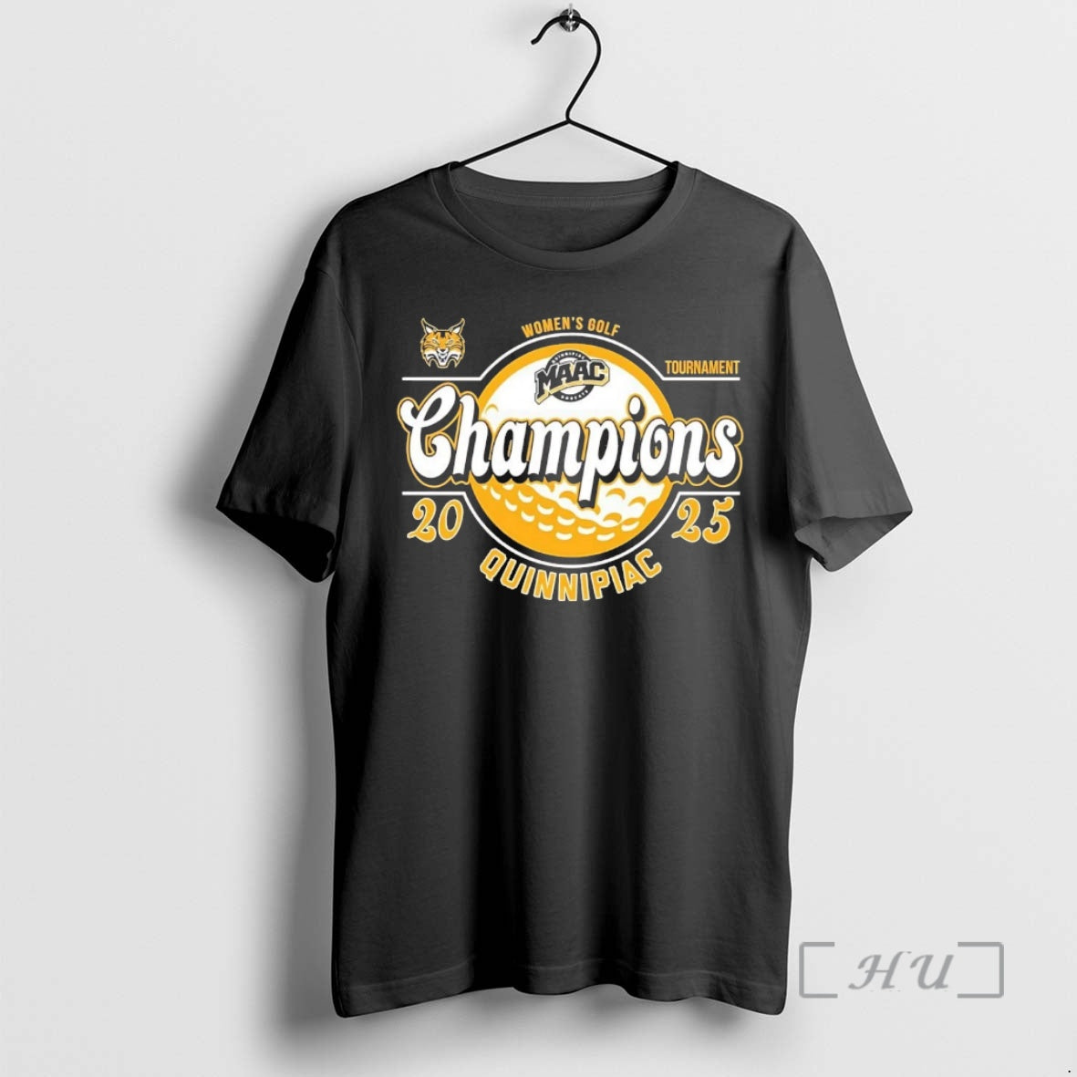 Officials Quinnipiac Bobcats Golf 2025 Maac Champions Chriast T-Shirts, Hoodie, Sweatshirt - T-Shirt, Sweatshirt, Hoodie