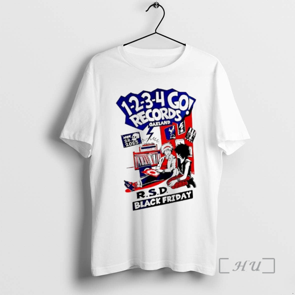 Officials Rsd Black Friday 1 2 3 4 Go Records November 28th 2025 Oakland T-Shirts, Hoodie, Sweatshirt - T-Shirt, Sweatshirt, Hoodie