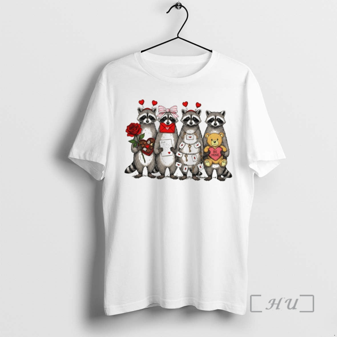 Raccoon Funny Coquette Love T-Shirts, Hoodie, Sweatshirt - T-Shirt, Sweatshirt, Hoodie