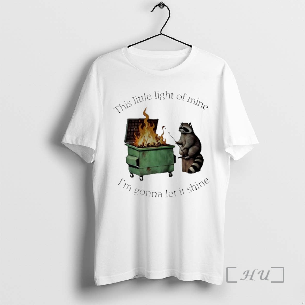 Officials Raccoon This Little Light Mine Im Gonna Let Shine T-Shirts, Hoodie, Sweatshirt - T-Shirt, Sweatshirt, Hoodie