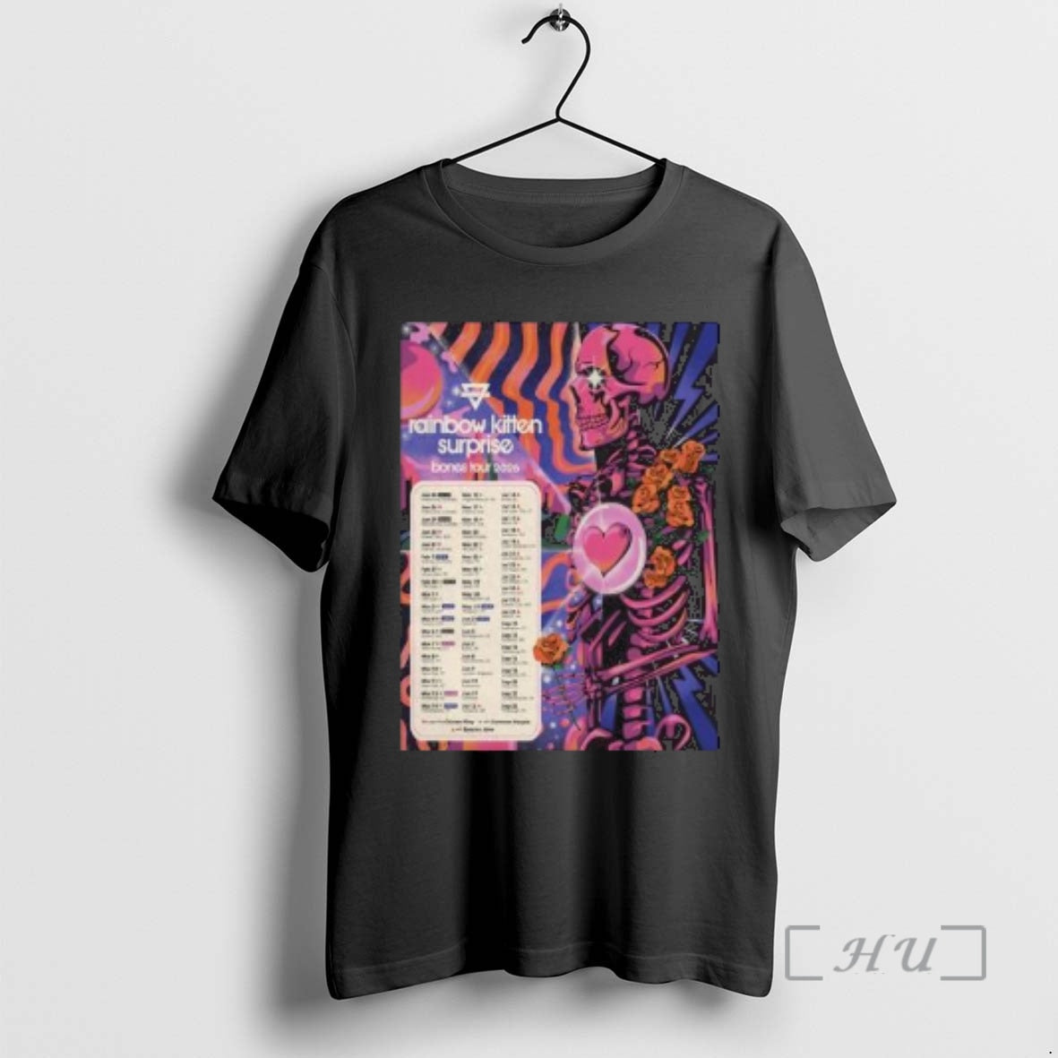 Officials Rainbow Kitten Surprise Tour Bones 2026 Circle Black T-Shirts, Hoodie, Sweatshirt - T-Shirt, Sweatshirt, Hoodie