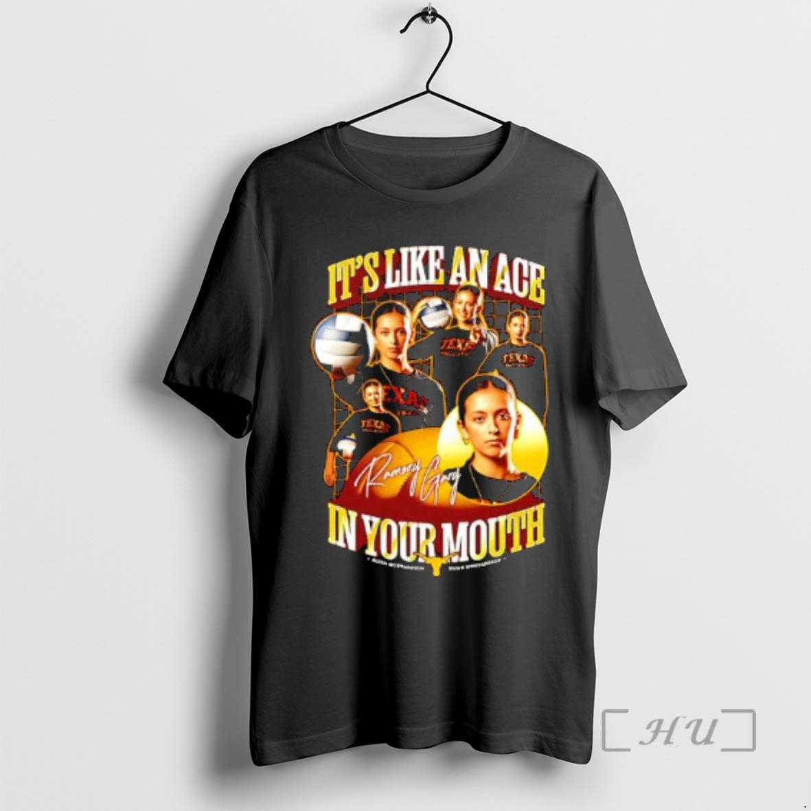 Officials Ramsey Gary Texas Volleyball Team Your Mouth Siganture T-Shirts, Hoodie, Sweatshirt - T-Shirt, Sweatshirt, Hoodie