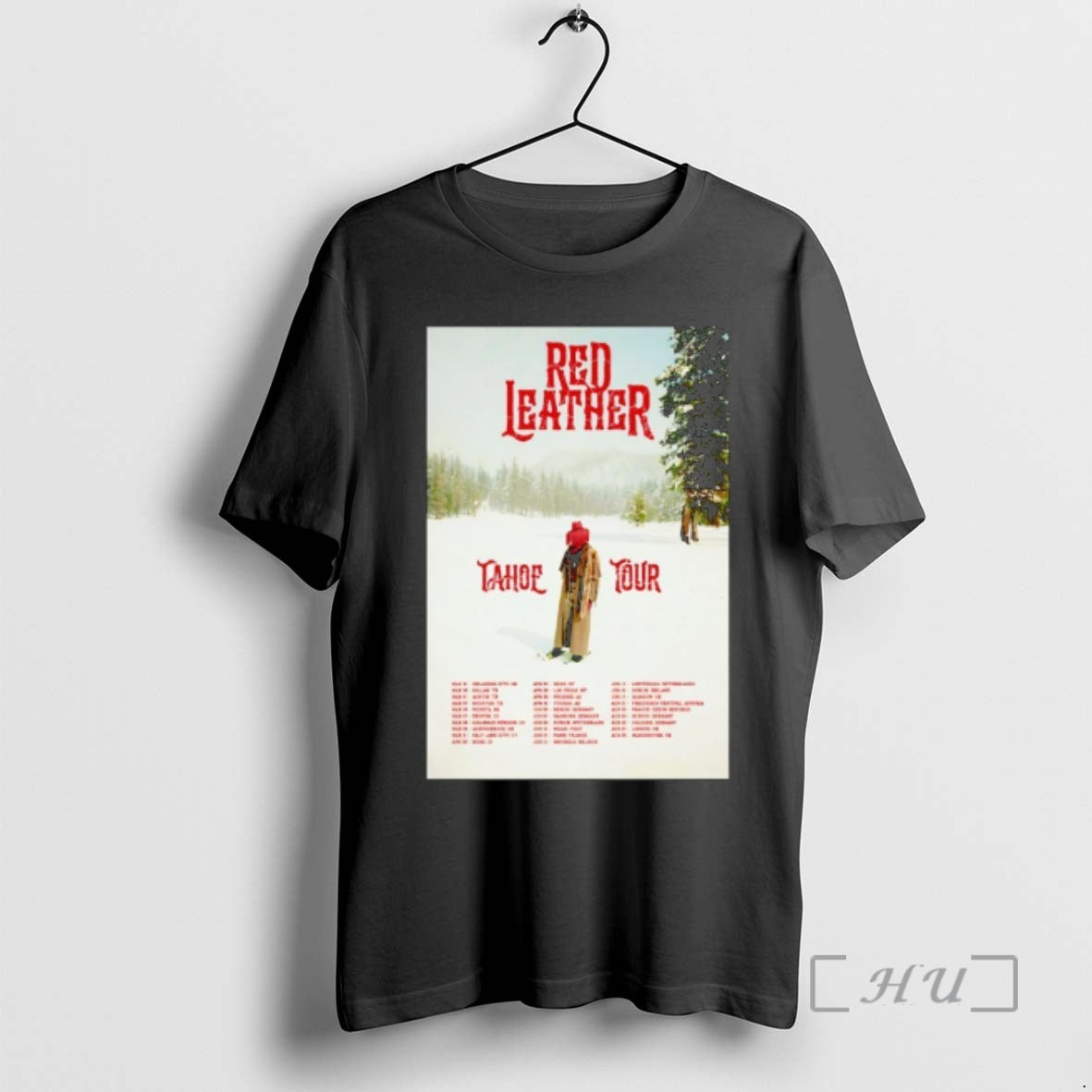 Officials Red Leather Tahoe World Tour 2026 T-Shirts, Hoodie, Sweatshirt - T-Shirt, Sweatshirt, Hoodie