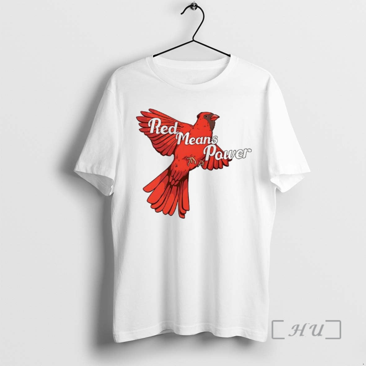 Officials Red Means Power L Northern Cardinal Bird T-Shirts, Hoodie, Sweatshirt - T-Shirt, Sweatshirt, Hoodie