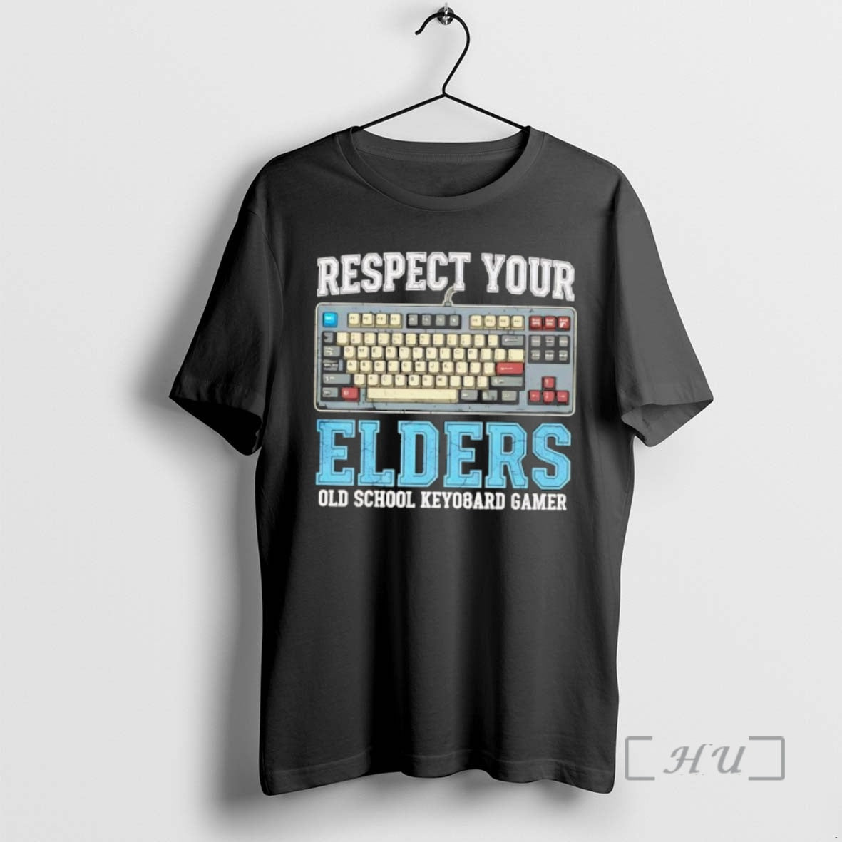 Officials Respect Your Elders Old School Keyboard Gamer T-Shirts, Hoodie, Sweatshirt - T-Shirt, Sweatshirt, Hoodie