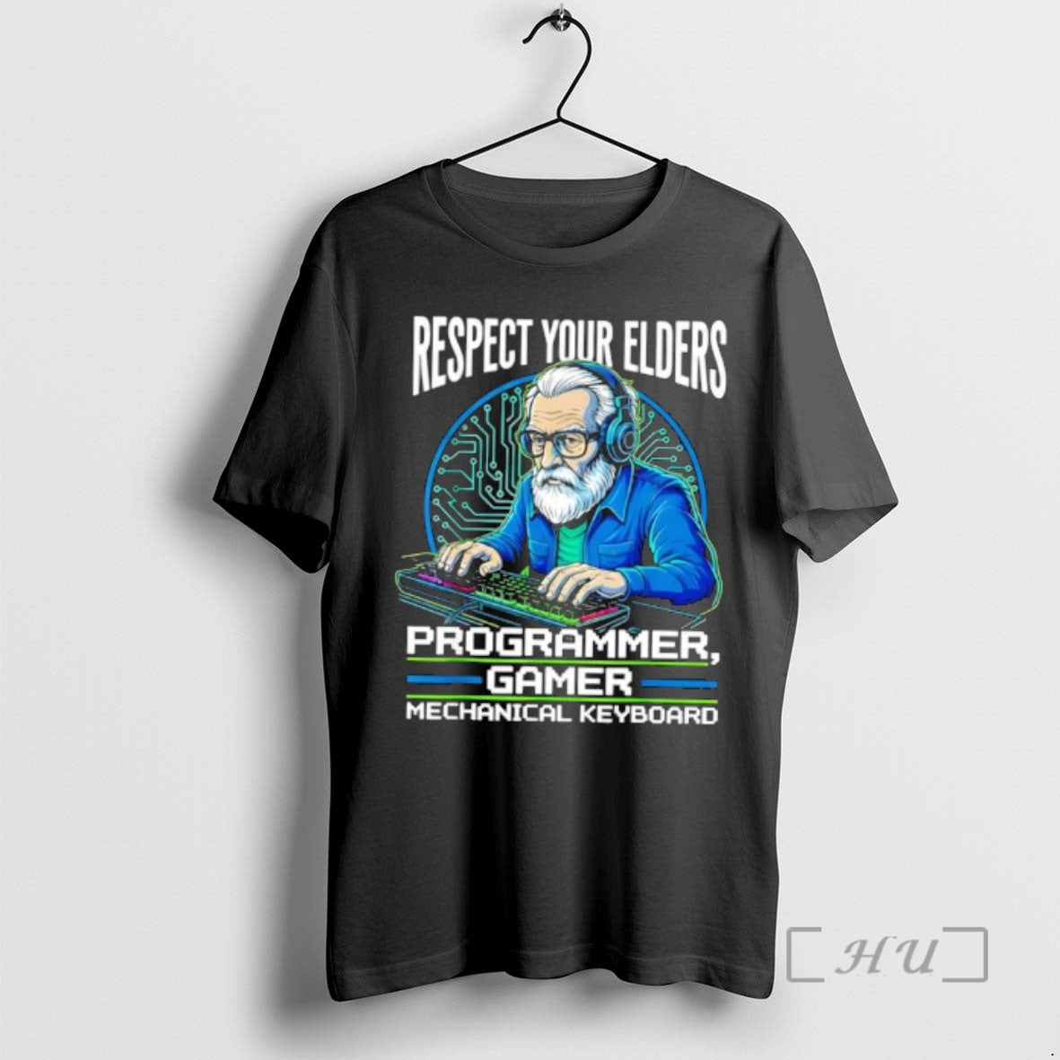 Officials Respect Your Elders Programmer Gamer Mechanical Keyboard T-Shirts, Hoodie, Sweatshirt - T-Shirt, Sweatshirt, Hoodie