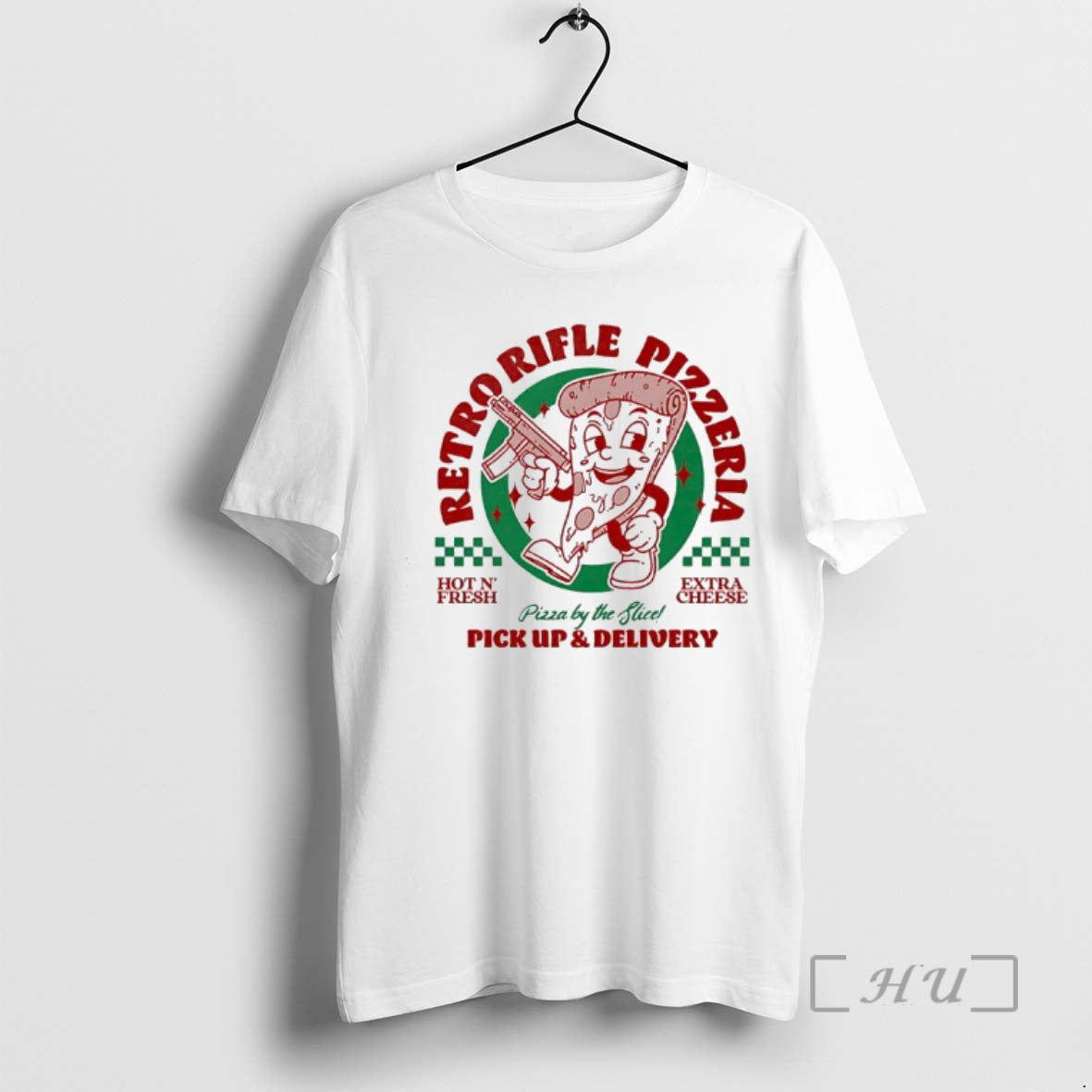 Officials Retro Rifle Pizzeria Hot N Fresh Extra Cheese Pizza Slicepick Up Delivery T-Shirts, Hoodie, Sweatshirt - T-Shirt, Sweatshirt, Hoodie