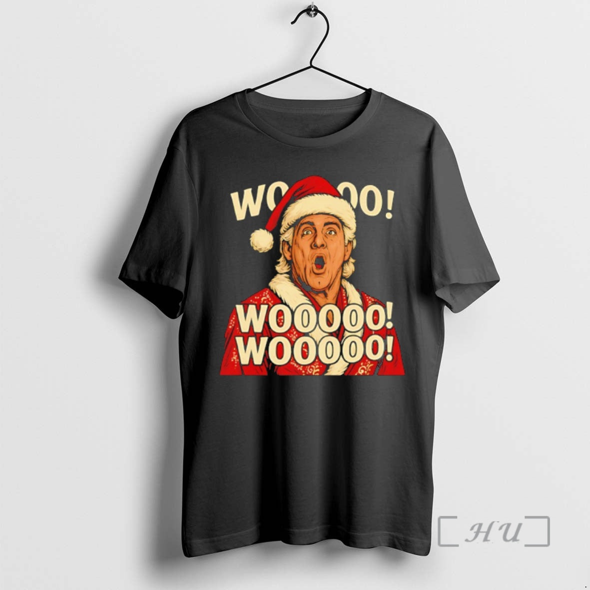 Officials Ric Flair Santa Wooooo Wooooo Wooooo T-Shirts, Hoodie, Sweatshirt - T-Shirt, Sweatshirt, Hoodie